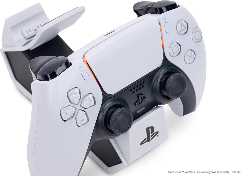 Effortlessly Charge and Showcase Your DualSense Controllers with the Official PS5 Twin Charging Station