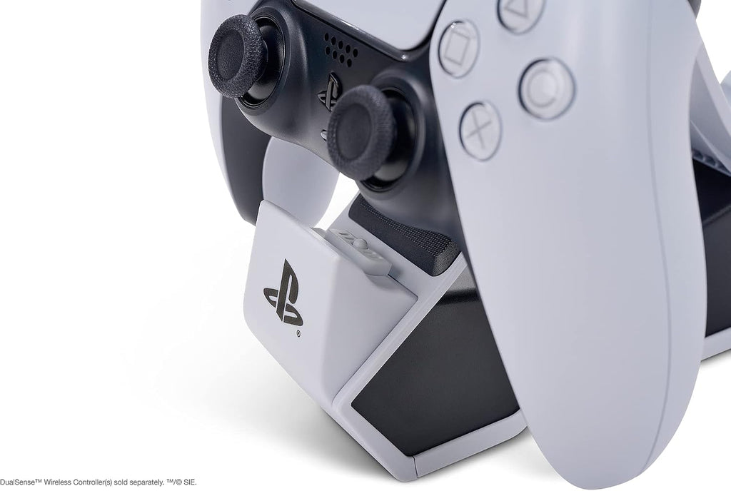 Effortlessly Charge and Showcase Your DualSense Controllers with the Official PS5 Twin Charging Station