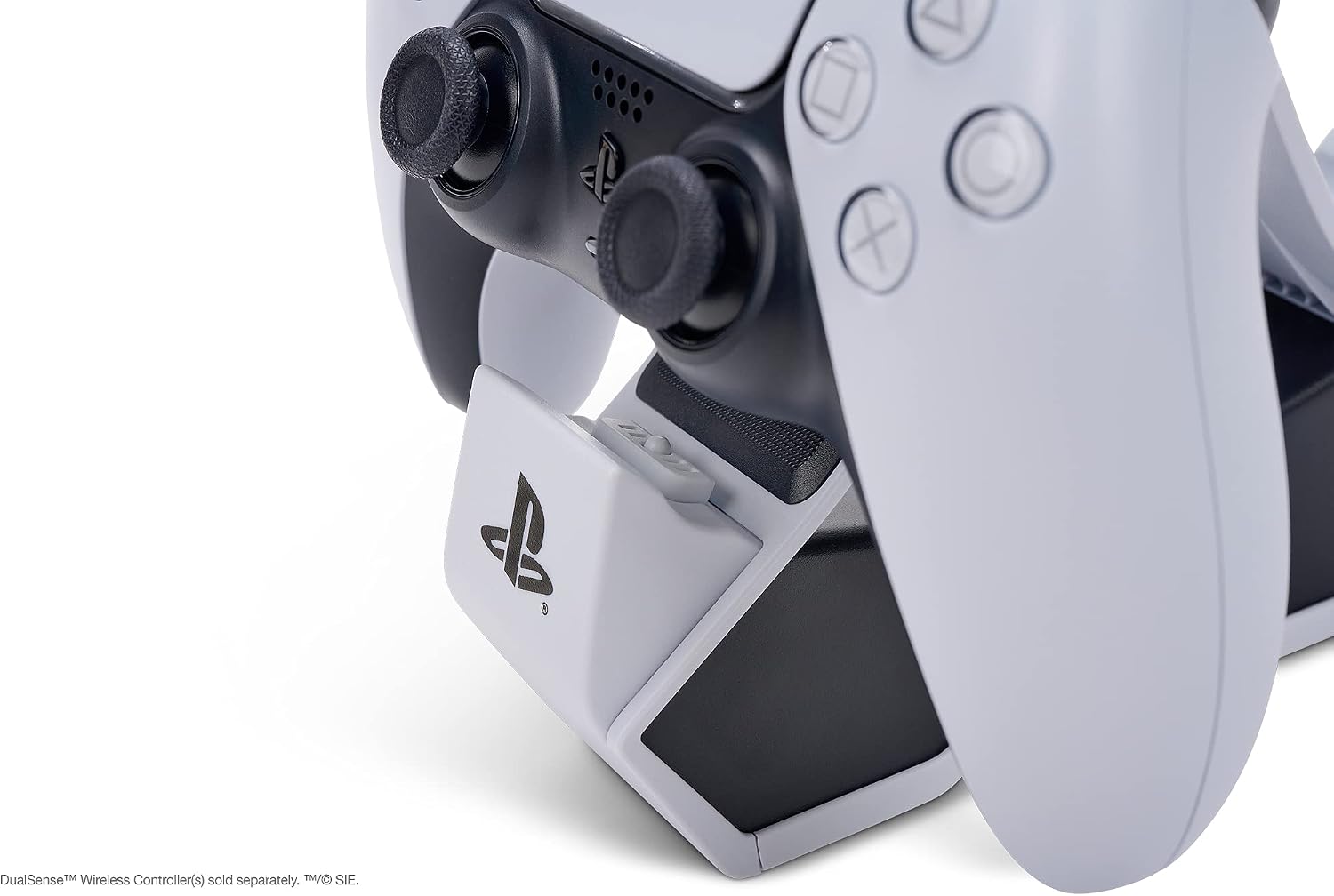 Effortlessly Charge and Showcase Your DualSense Controllers with the Official PS5 Twin Charging Station