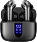 Experience Superior Sound with Bluetooth True Wireless Earbuds - 60 Hours Playback, Waterproof Design, and Wireless Charging Case for Ultimate Convenience