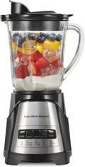 Unleash Your Culinary Creativity with the Power Elite Blender - 40 Oz Glass Jar, 12 Functions, and 700 Watts of Blending Power in Sleek Black