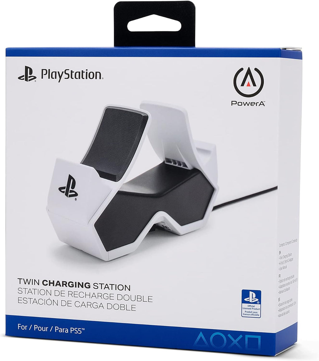 Effortlessly Charge and Showcase Your DualSense Controllers with the Official PS5 Twin Charging Station